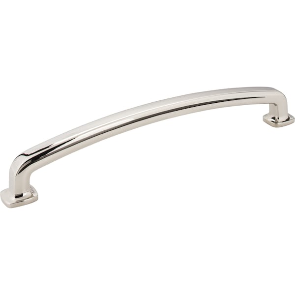 Jeffrey Alexander 12" Center-to-Center Polished Nickel Belcastel 1 Appliance Handle MO6373-12NI - main